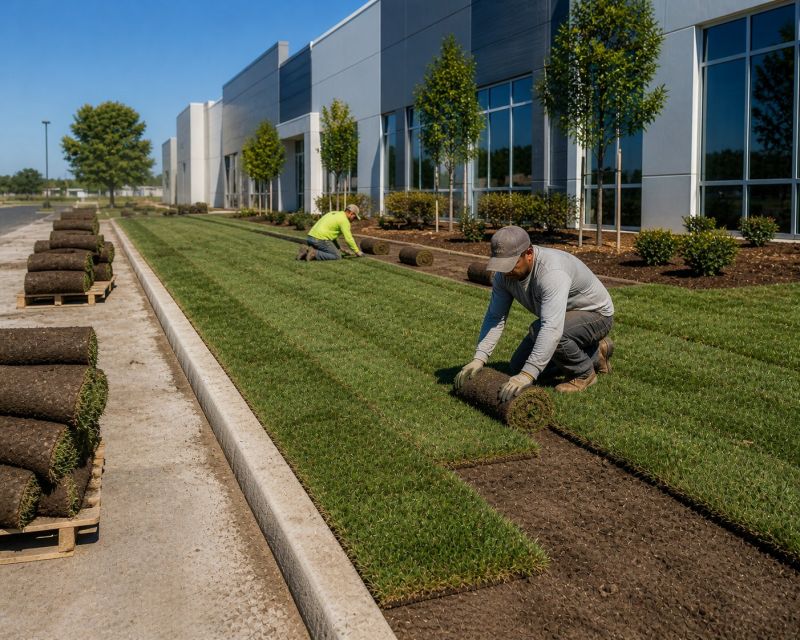 Commercial Sodding in Aiken, SC