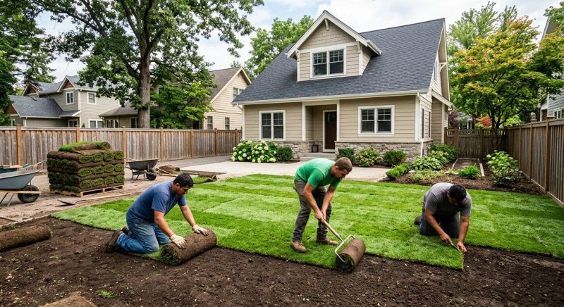 Centipede Sod Installation in Aiken, SC
