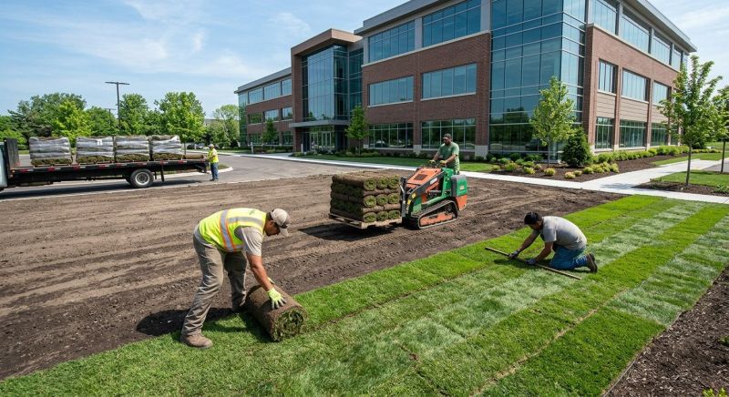 Commercial Sodding in Ventura County, CA