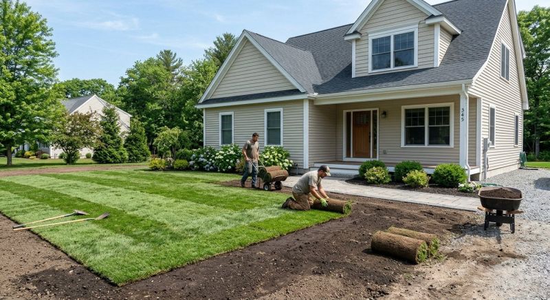 Fescue Sod Installation in Aiken, SC