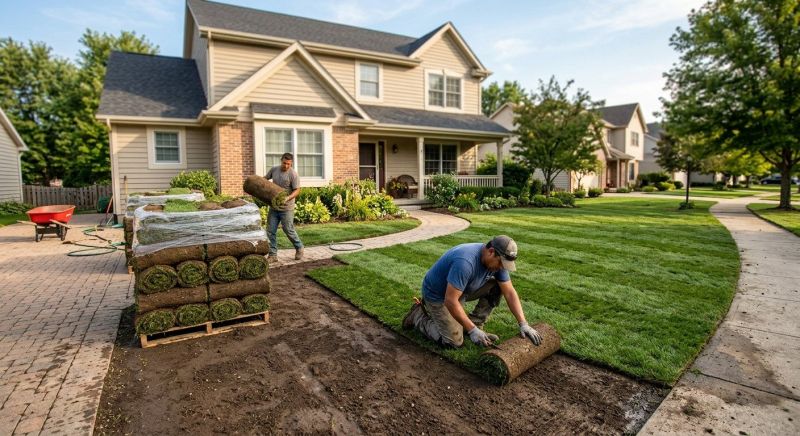 Sod Landscaping in Rockwall, TX