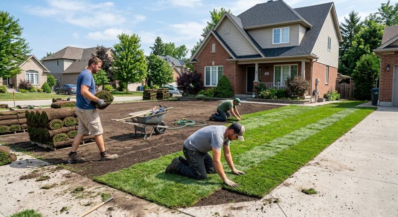 Sod Landscaping in Rockwall, TX