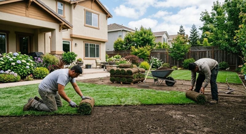 Yard Sod Replacement in Aiken, SC